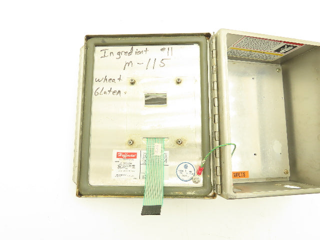 Hoffman A-1008CHNFSS Stainless Enclosure 10x8x4 AccuRate Feed Rate Display Cover