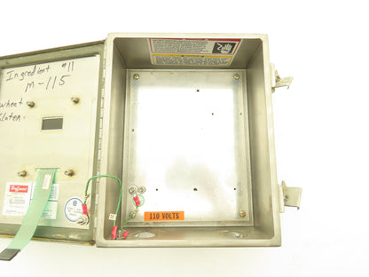 Hoffman A-1008CHNFSS Stainless Enclosure 10x8x4 AccuRate Feed Rate Display Cover