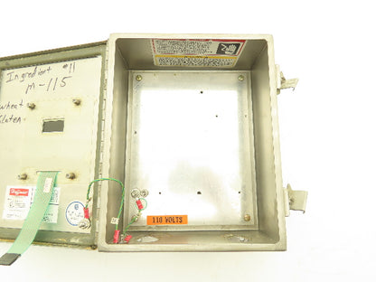 Hoffman A-1008CHNFSS Stainless Enclosure 10x8x4 AccuRate Feed Rate Display Cover
