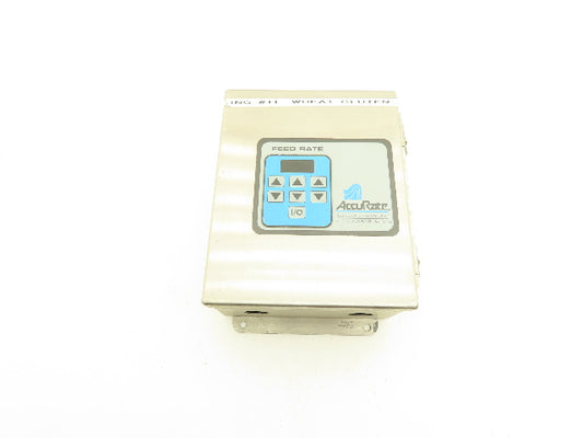 Hoffman A-1008CHNFSS Stainless Enclosure 10x8x4 AccuRate Feed Rate Display Cover