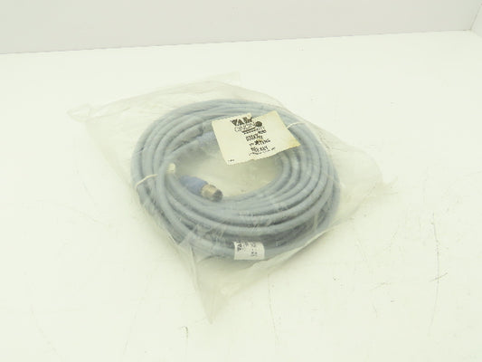 Valco 030XX742 5-Pin Screw-On Connector 15 Meter Cable 22AWG