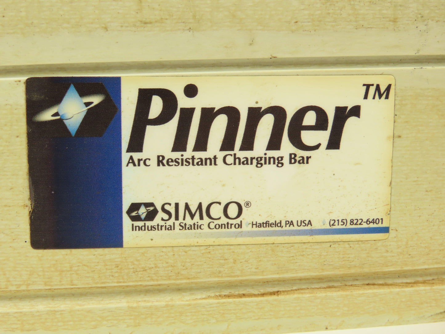 Simco Pinner Arc Resistant Ionizing Static Charging Bar 30-50kV 20" Length