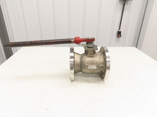 Worcester Flowserve CF8M Stainless Steel Ball Valve 3" ANSI Quarter Turn 1000psi