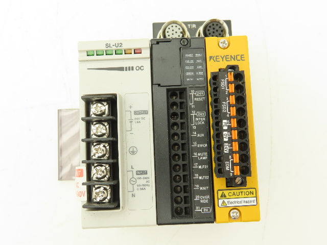 Keyence GL-T11R Safety Relay Terminal with 24V Power Supply SL-U2
