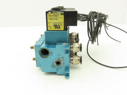 Mac 714C-12-PI-111CA Solenoid Valve 120VAC 6.8W Lot of 5