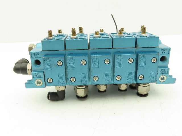 Mac 714C-12-PI-111CA Solenoid Valve 120VAC 6.8W Lot of 5