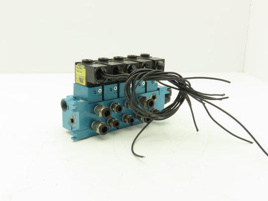 Mac 714C-12-PI-111CA Solenoid Valve 120VAC 6.8W Lot of 5