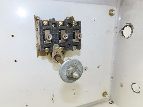 Electrical Enclosure Wall Mount 42x16x8" Disconnect Handle Backplate