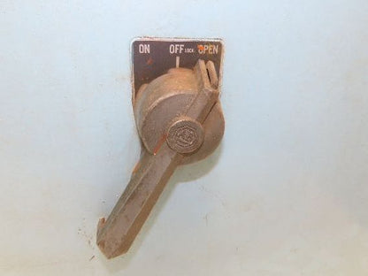 Electrical Enclosure Wall Mount 42x16x8" Disconnect Handle Backplate