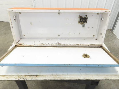 Electrical Enclosure Wall Mount 42x16x8" Disconnect Handle Backplate