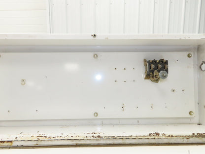 Electrical Enclosure Wall Mount 42x16x8" Disconnect Handle Backplate