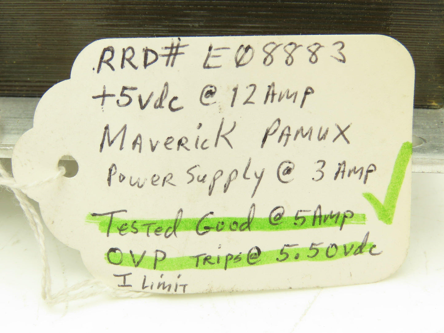 Emerson SLS-05-120-IT Sola Power Supply 5VDC 12A Output 120VAC 2A Input