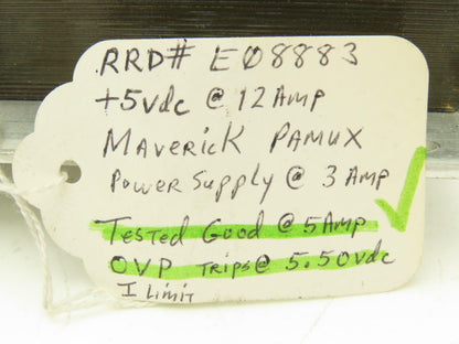 Emerson SLS-05-120-IT Sola Power Supply 5VDC 12A Output 120VAC 2A Input