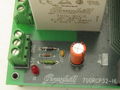 Grayhill 70GRCP32-HL PLC Relay 32-Channel Circuit PMX32D Board 70G-IDC5 Relays