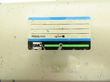 SMC INC-103-149L Pneumatic Rotary Valve Actuator 1/4 Turn