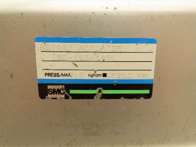 SMC INC-103-149L Pneumatic Rotary Valve Actuator 1/4 Turn