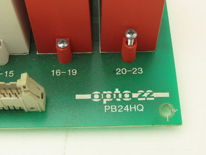 Opto 22 PB24HQ Circuit Boards with IDC5Q IAC5Q ODC5Q OAC5Q Relays Lot of 5