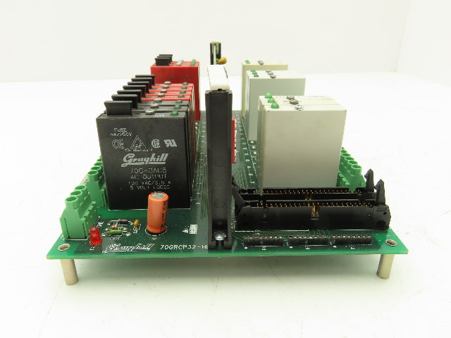 Grayhill 70GRCP32-HL PLC Relay 32-Channel Circuit PMX32D Board 70G-IDC5 Relays