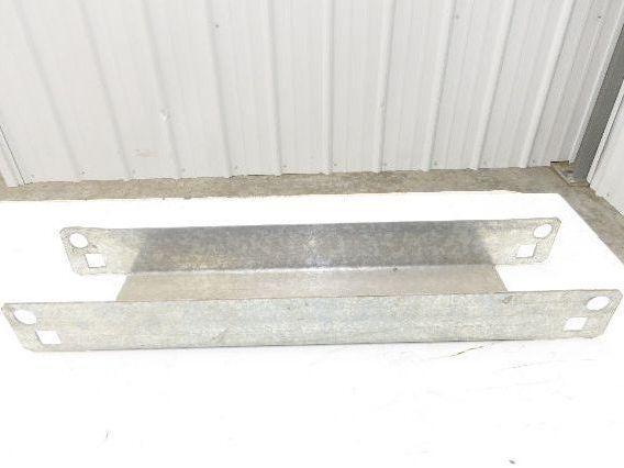 Pallet Rack 12" Spacer Back to Back Row Galvanized Steel Teardrop Lot of 10