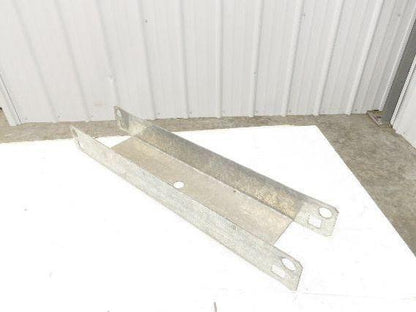 Pallet Rack 12" Spacer Back to Back Row Galvanized Steel Teardrop Lot of 10