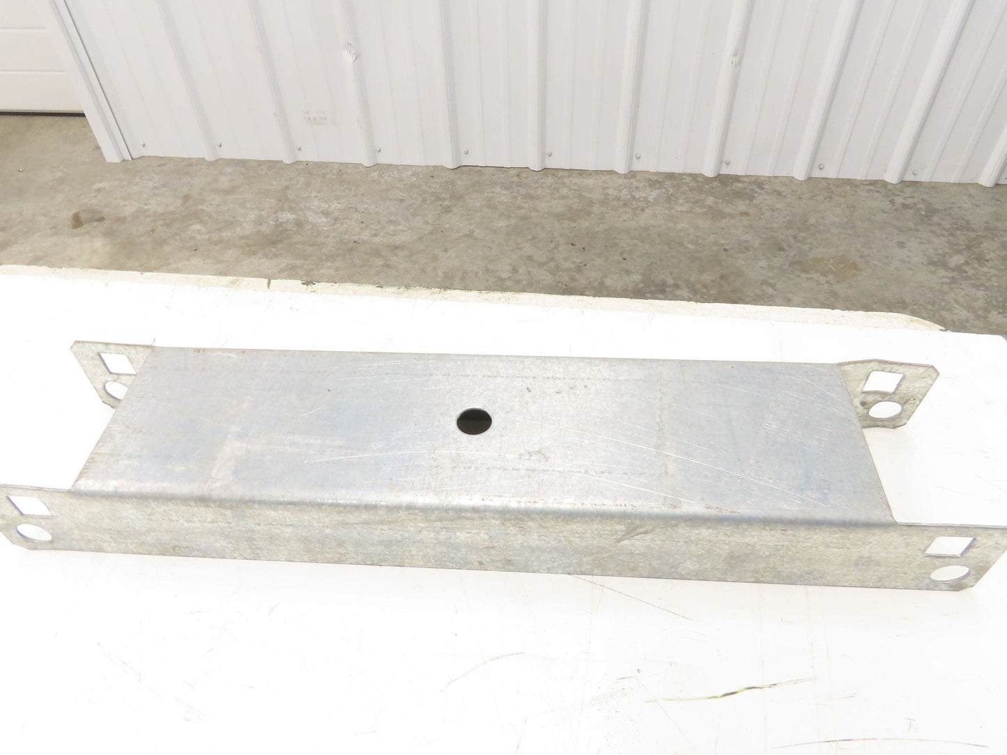 Pallet Rack 12" Spacer Back to Back Row Galvanized Steel Teardrop Lot of 10