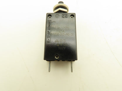 E-T-A 2-5700-IG2-P10-DD Circuit Breakers 250VAC 28VDC 0.7A-16A Mixed Lot of 23