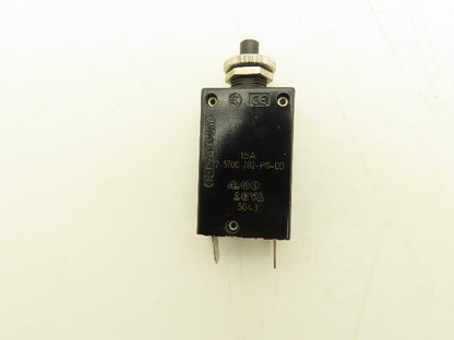 E-T-A 2-5700-IG2-P10-DD Circuit Breakers 250VAC 28VDC 0.7A-16A Mixed Lot of 23