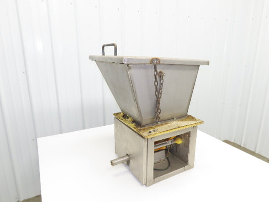 Accu-Rate Volumetric Screw Feeder 1" Auger Stainless Hopper 18x18" 90VDC