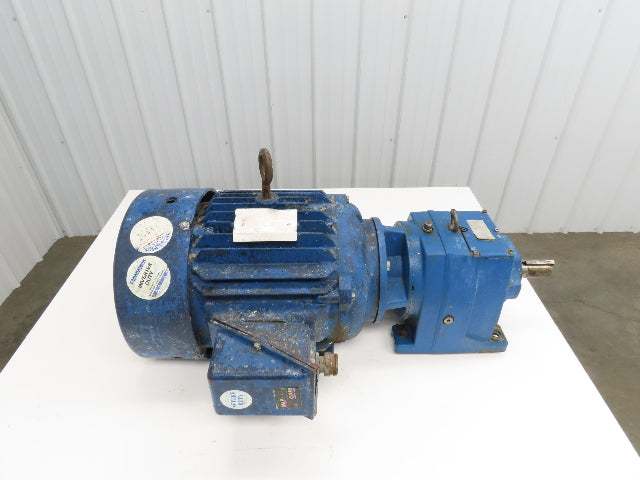 Marathon JVK254TTFNA6529BAL Inline Gearmotor 15Hp 493rpm 230/460V 3PH 254T 3.6:1