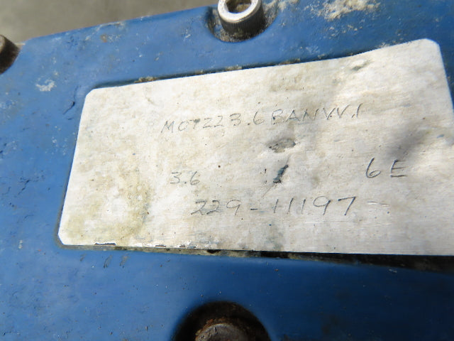 Marathon JVK254TTFNA6529BAL Inline Gearmotor 15Hp 493rpm 230/460V 3PH 254T 3.6:1