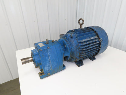 Marathon JVK254TTFNA6529BAL Inline Gearmotor 15Hp 493rpm 230/460V 3PH 254T 3.6:1