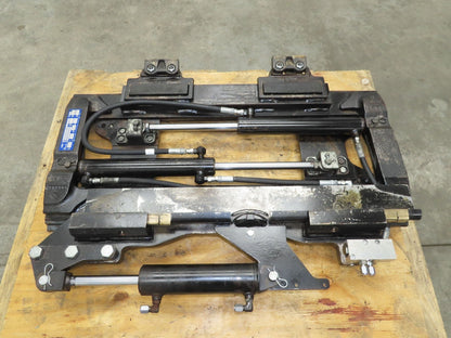 Cascade Forklift Class 3 SideShift Fork Positioner Attachment 20"x 41" W 10000lb