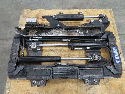Cascade Forklift Class 3 SideShift Fork Positioner Attachment 20"x 41" W 10000lb