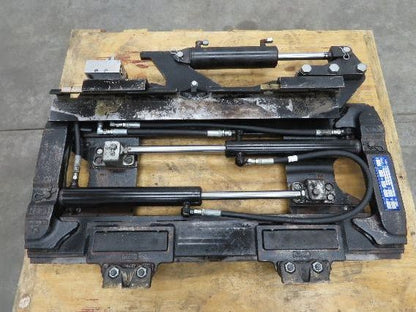 Cascade Forklift Class 3 SideShift Fork Positioner Attachment 20"x 41" W 10000lb