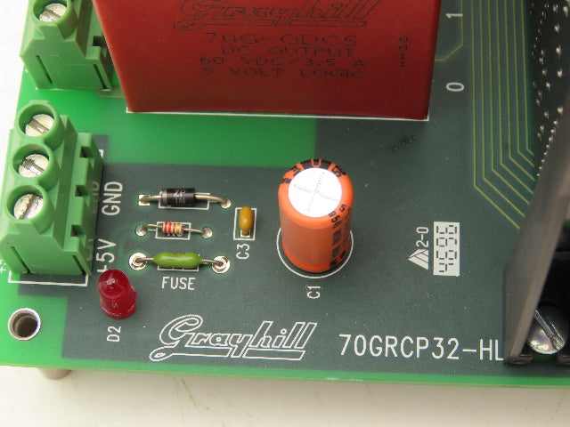 Grayhill 70GRCP32-HL PLC Relay 32-Channel Circuit PMX32D Board 70G-IDC5 Relays