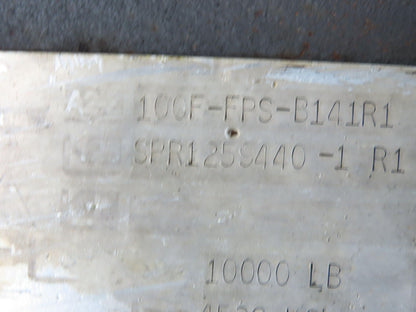 Cascade Forklift Class 3 SideShift Fork Positioner Attachment 20"x 41" W 10000lb