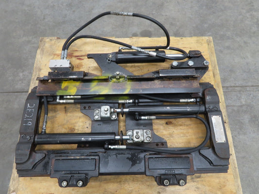 Cascade Forklift Class 3 SideShift Fork Positioner Attachment 20"x 41" W 10000lb