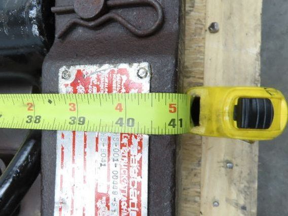 Cascade Forklift Class 3 SideShift Fork Positioner Attachment 20"x 41" W 10000lb