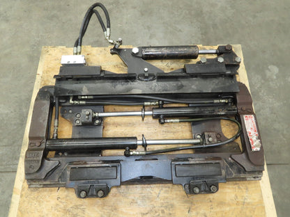 Cascade Forklift Class 3 SideShift Fork Positioner Attachment 20"x 41" W 10000lb
