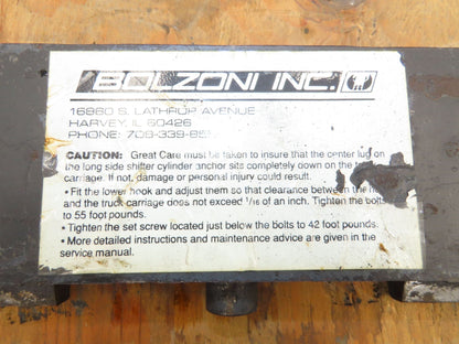 Bolzoni Auramo Forklift Class 2 SideShift Attachment 16" x 32" Wide 5500lbs