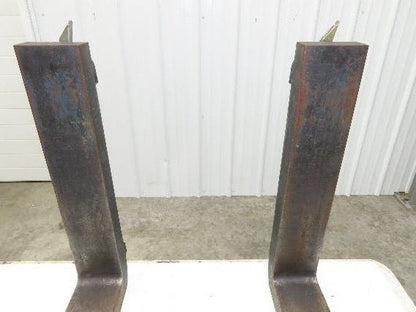4x42" Class 2 Steel Forklift Forks Tines 16" Carriage 1-Pair