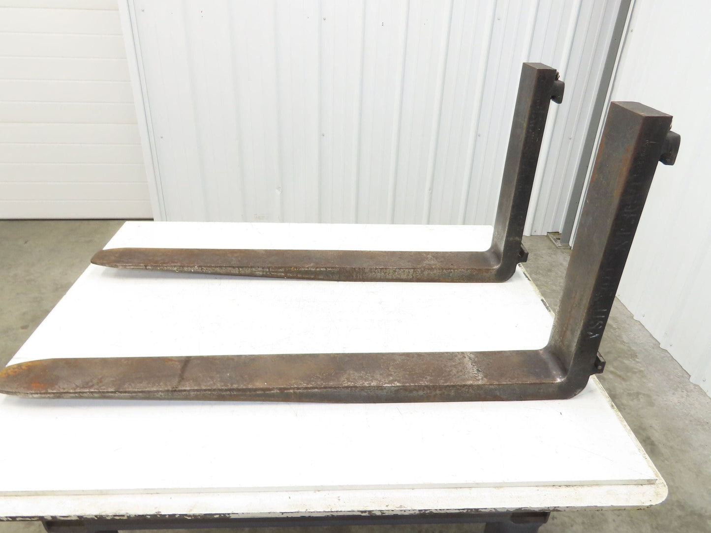 4x42" Class 2 Steel Forklift Forks Tines 16" Carriage 1-Pair