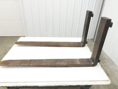 4x42" Class 2 Steel Forklift Forks Tines 16" Carriage 1-Pair