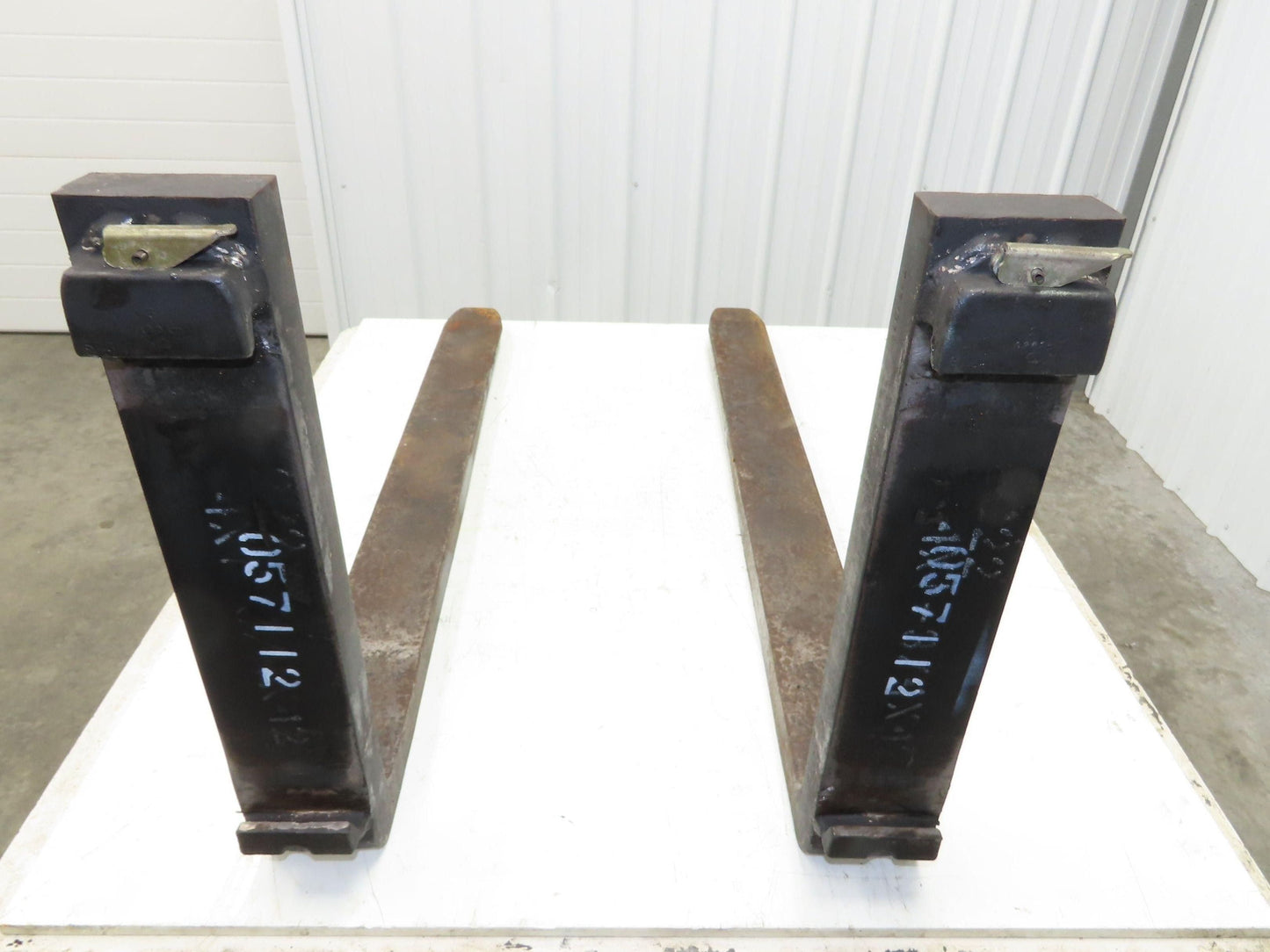 4x42" Class 2 Steel Forklift Forks Tines 16" Carriage 1-Pair