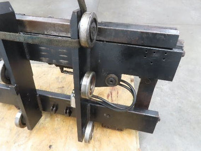 Forklift Class 3 SideShift Attachment 20" x 41" Wide 600lbs Lift Bracket Roller
