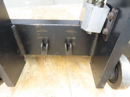 Forklift Class 3 SideShift Attachment 20" x 41" Wide 600lbs Lift Bracket Roller