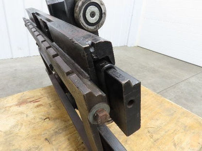 Forklift Class 3 SideShift Attachment 20" x 41" Wide 600lbs Lift Bracket Roller