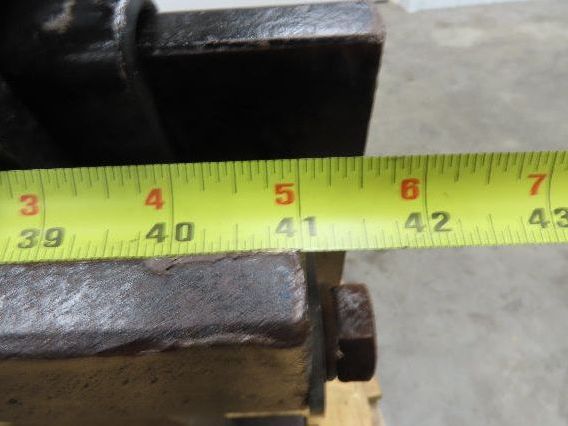 Forklift Class 3 SideShift Attachment 20" x 41" Wide 600lbs Lift Bracket Roller