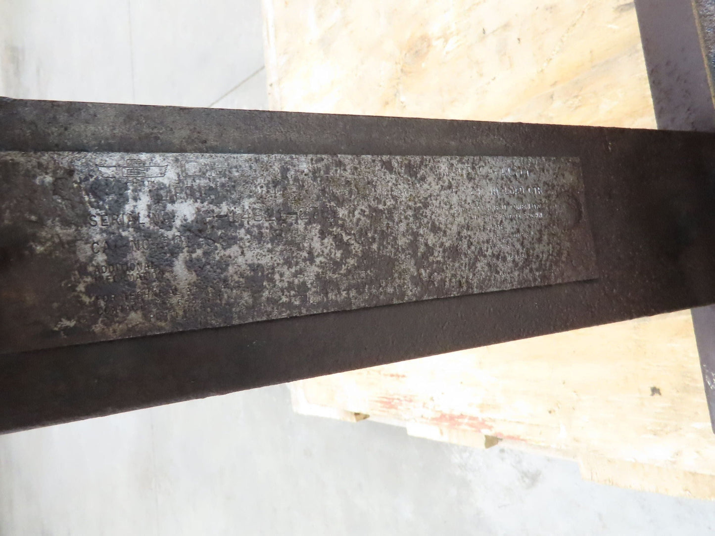 Forklift Class 3 SideShift Attachment 20" x 41" Wide 600lbs Lift Bracket Roller