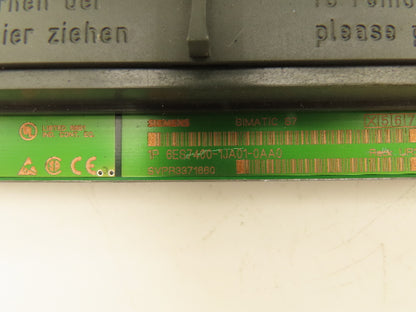 Siemens SIMATIC S7 Backplane 422-1BL00-0AA0 I/O Module Power Supply